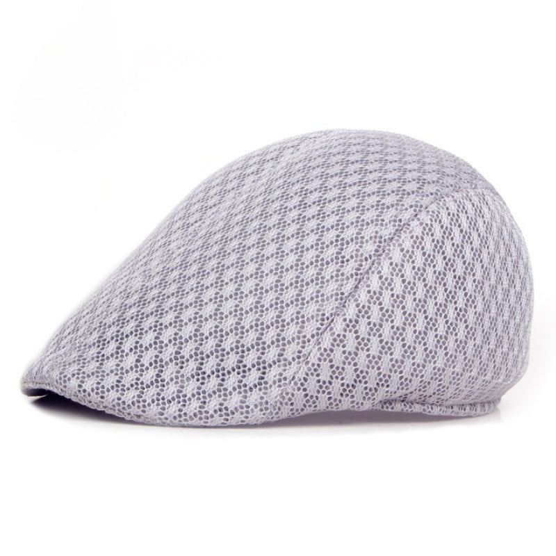ComfortCrown – Lightweight Sun Protection Duckbill Cap – Light Gray