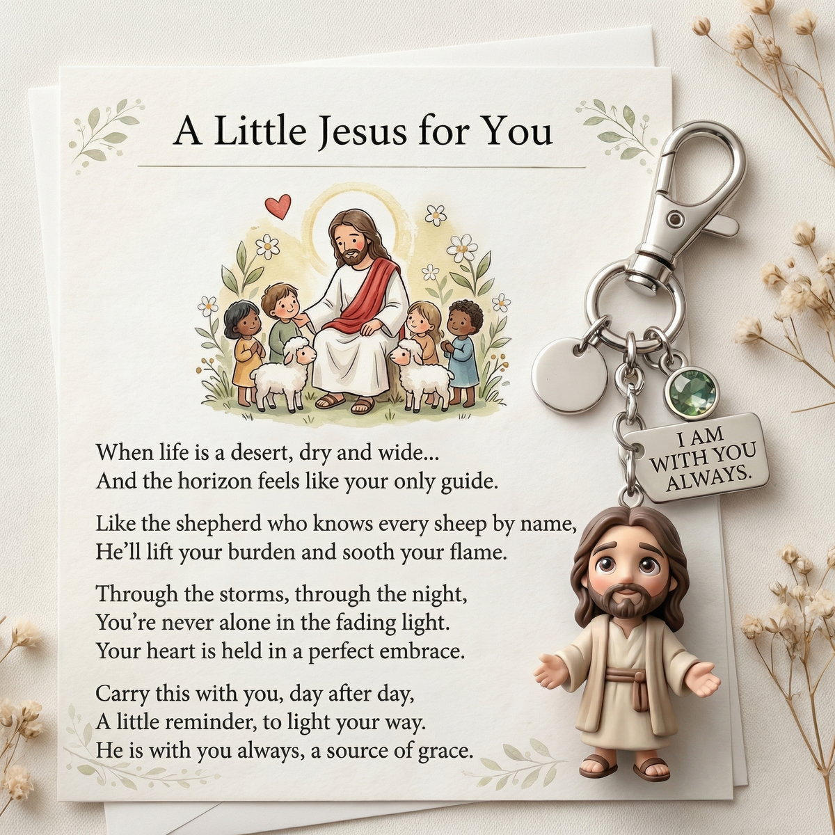 BlessedCarry – Jesus Comfort Charm – image 8