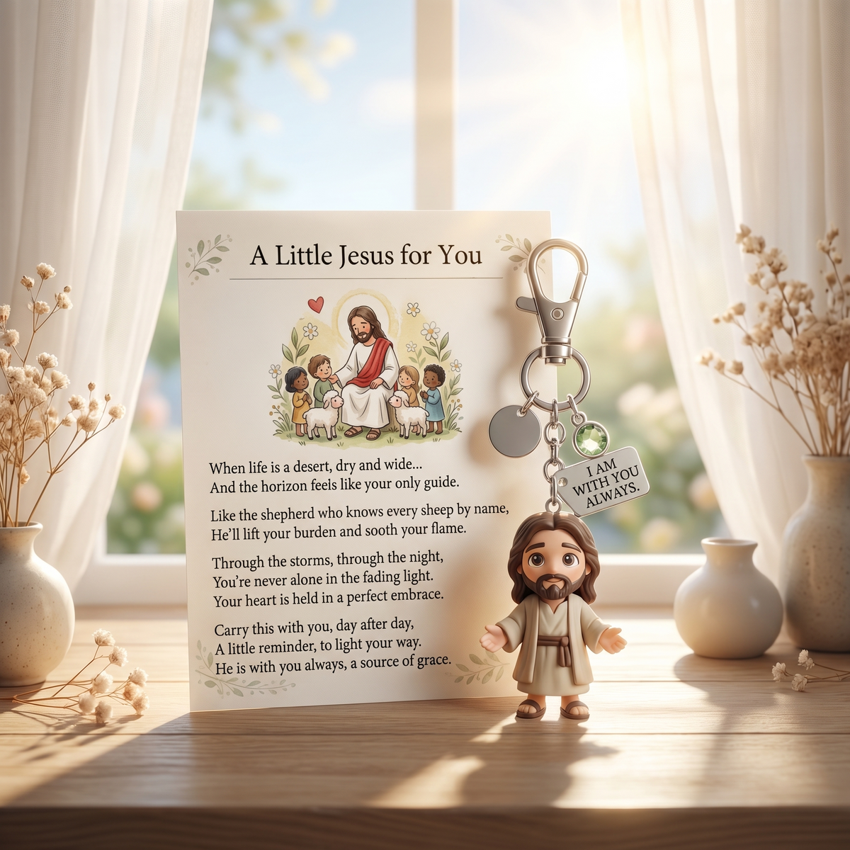BlessedCarry – Jesus Comfort Charm – image 9