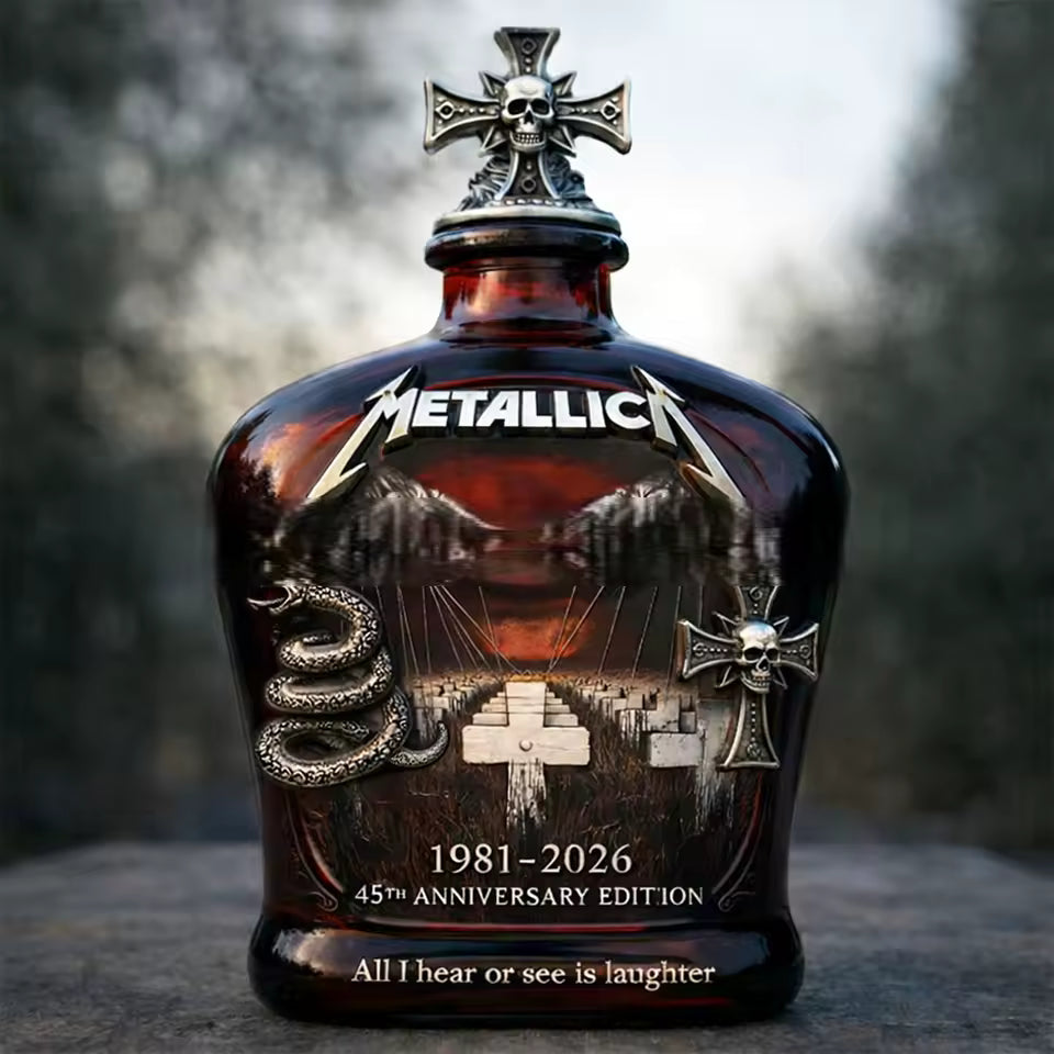 Metallica 45th Anniversary 1981-2026 Whiskey Bottle – image 2