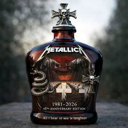 Metallica 45th Anniversary 1981-2026 Whiskey Bottle – image 2