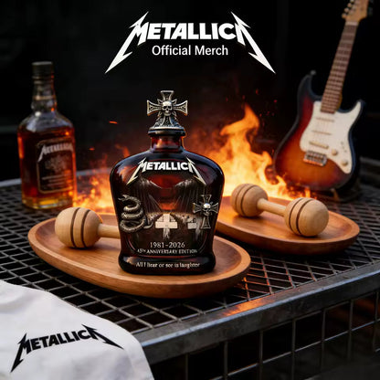 Metallica 45th Anniversary 1981-2026 Whiskey Bottle – image 4