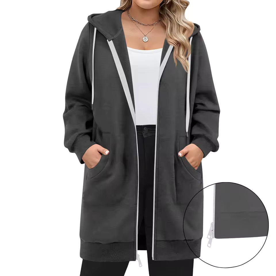 Your Cozy Everyday Companion • Soft Hood™ – Grey / S