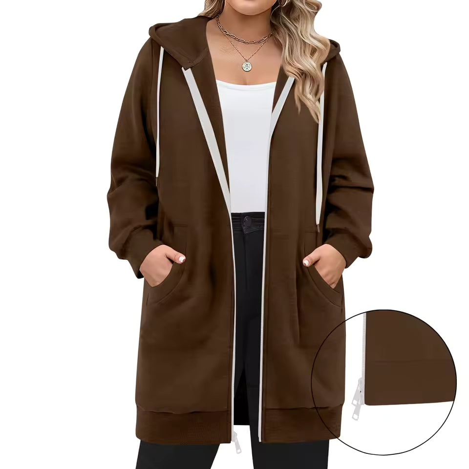 Your Cozy Everyday Companion • Soft Hood™ – Brown / S