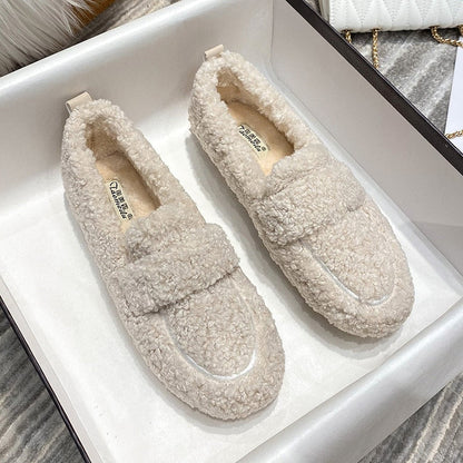 Arielle Plush Moccasins With Non-Slip Sole – image 4
