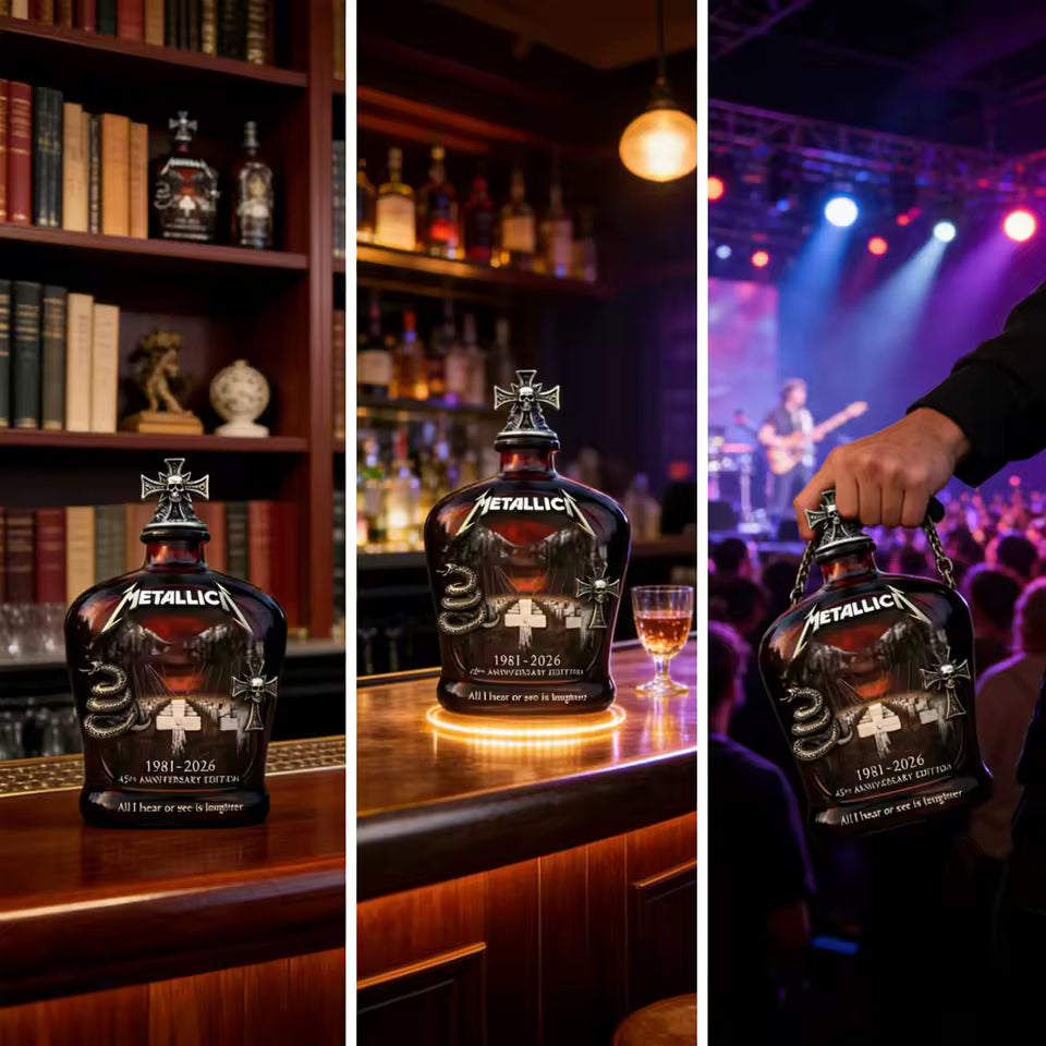 Metallica 45th Anniversary 1981-2026 Whiskey Bottle – image 5