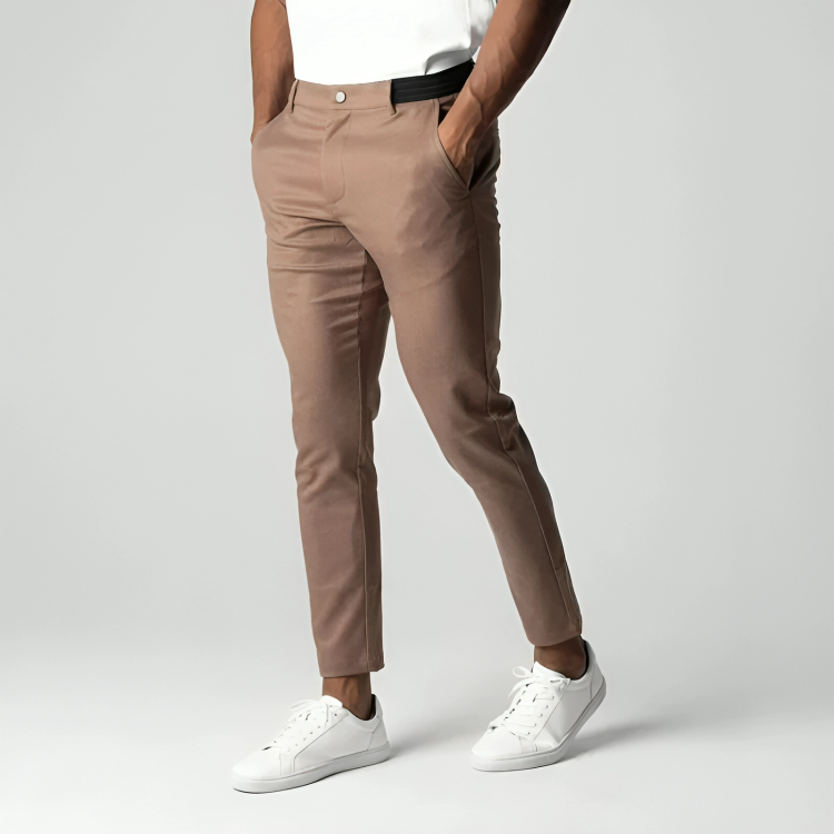Stretch cargo pants Tusca – Brown / S