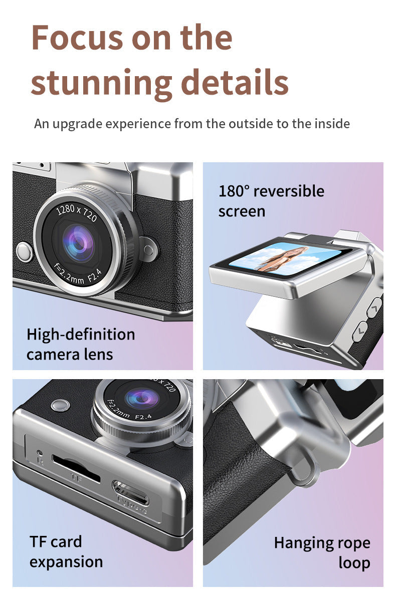 SnapVault – Mini Flip Screen Retro Camera – image 18