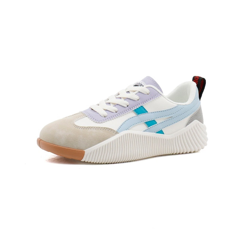 Andria Ultra comfortable sneakers – White/Blue / 35