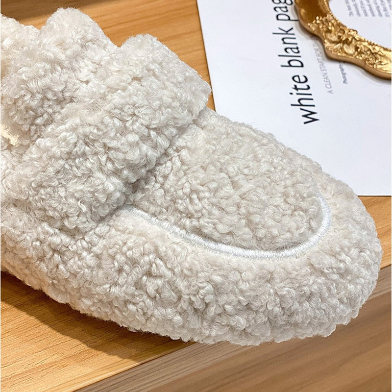 Arielle Plush Moccasins With Non-Slip Sole – image 5