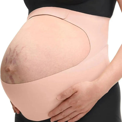 MamaSupport Pro – Maternity Belly Support Belt – Beige / M