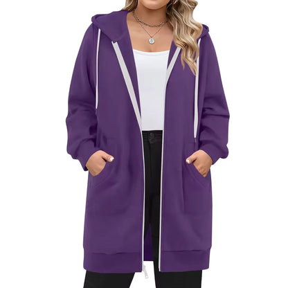Your Cozy Everyday Companion • Soft Hood™ – Purple / S