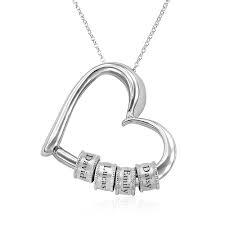HeartLegacy – Personalized Family Love Necklace – Silver
