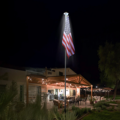 SolarGlory – Telescopic Flagpole with LED Light – image 9