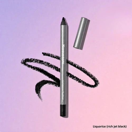 LuxeLine – 24H Waterproof Longwear Eyeliner – Liquorice (rich jet black)