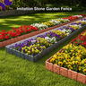 Imitation Stone Garden Fence - DIY Garden Edging Border – image 8