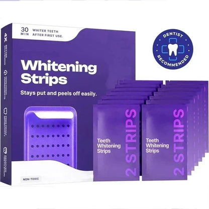 BrightViolet - Purple Teeth Whitening Strips – Buy 1-（42 strips -21 sessions)