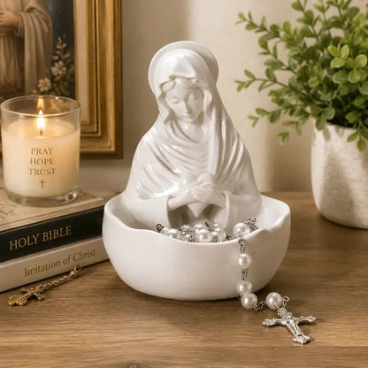 FaithKeeper – Handcrafted Jesus Storage Bowl – image 22