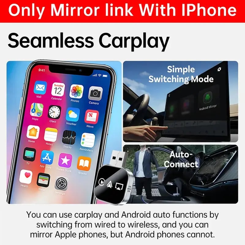 MirrorMax – Seamless Wireless CarPlay Converter – image 3