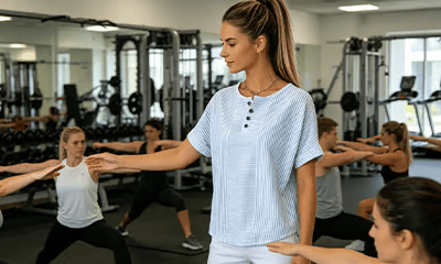 LunaWear – Round Neck Short Sleeve Blouse – image 7
