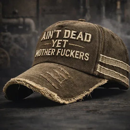 Rebel Ride - Vintage Statement Trucker Hat – Coffee