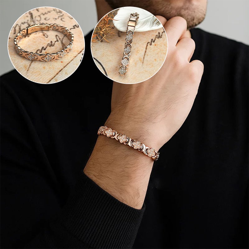 BloomGrace – Flower Copper Bracelet Elegant Style – image 19
