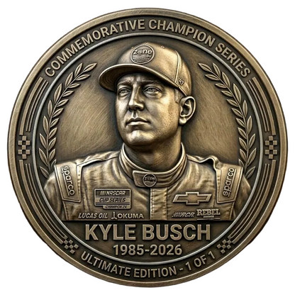RacingRelic – Memorial Collector Coin Honoring Kyle Busch – image 3