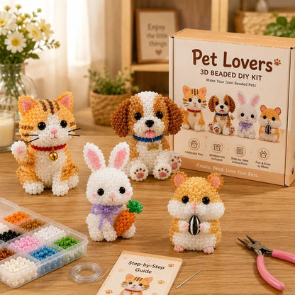BeadCraft Mini – Tiny 3D Beaded Animal DIY Kit – image 6