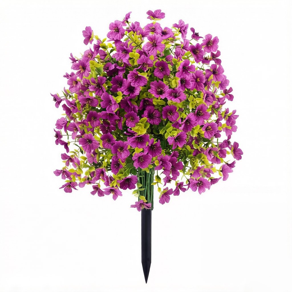 VividPetals – All-Weather Floral Set – Purple / Buy 1