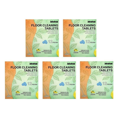 ShineTab – Effervescent Floor Cleaner Tablets – 5 packs (60 pcs)