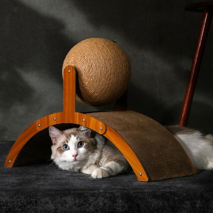 ClawSphere – Cat Scratching Ball Stand Toy – image 3
