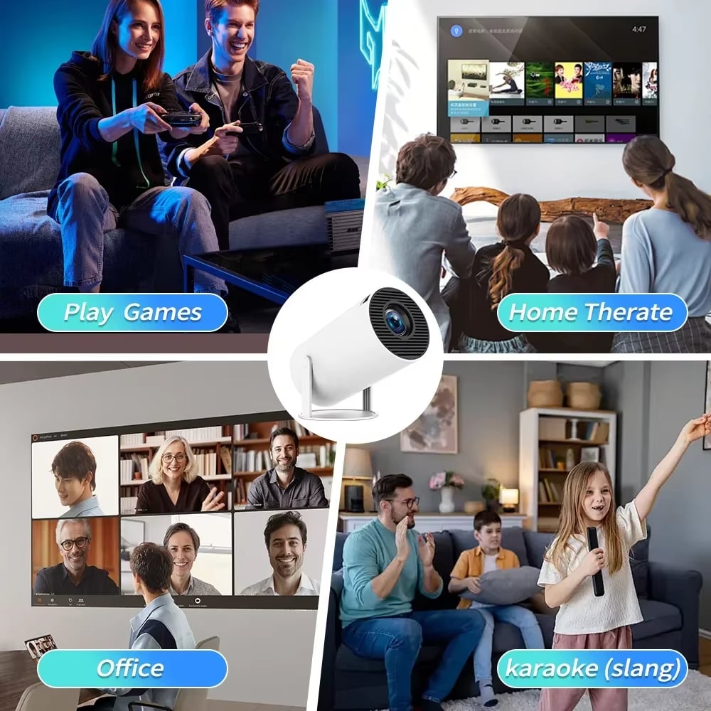 SkyBeam - Wireless Smart Game Projector – Big Screen Fun Anywhere – image 6