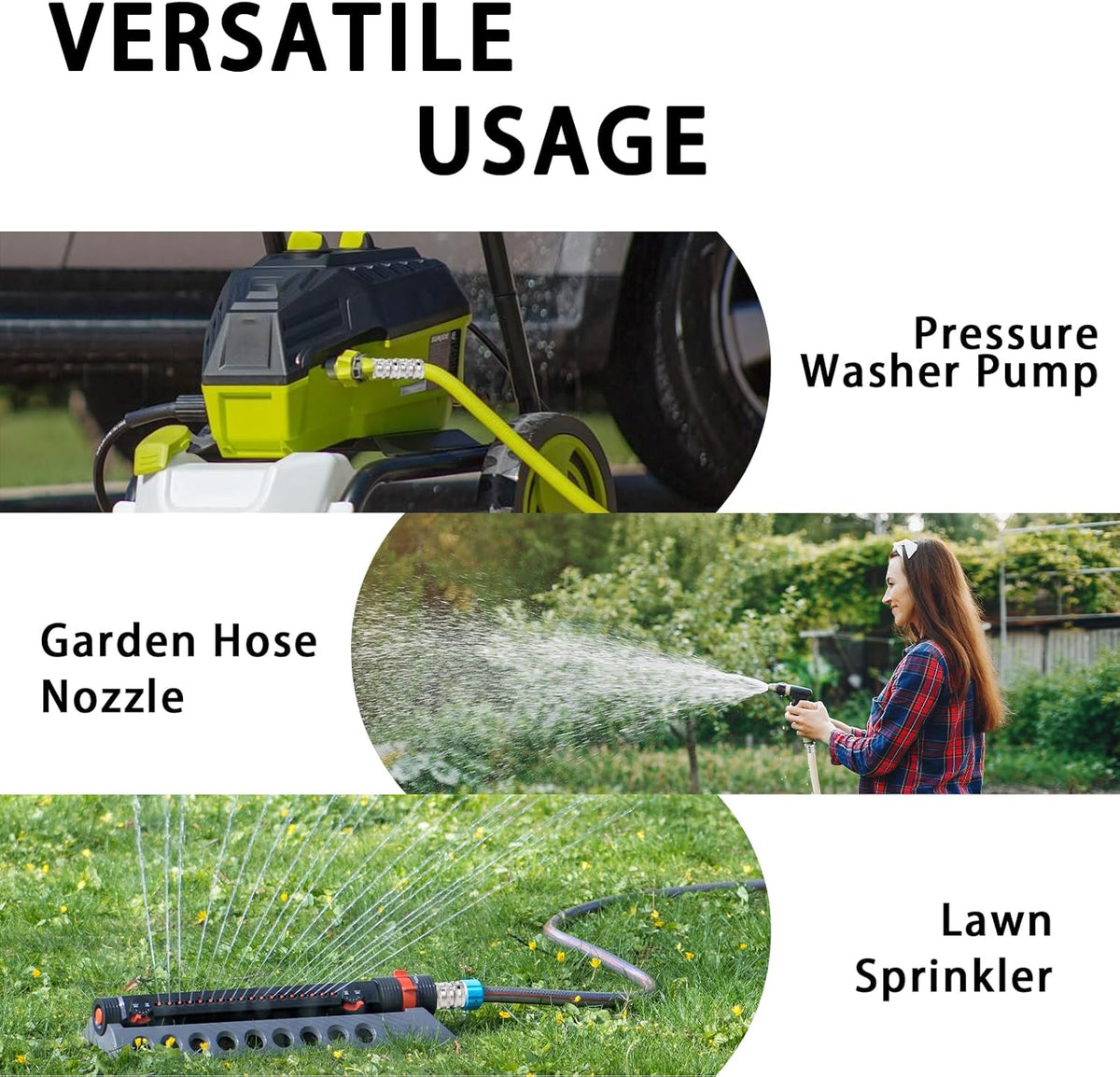 GardenPro – Stainless Steel Quick Connect Hose Set – image 8