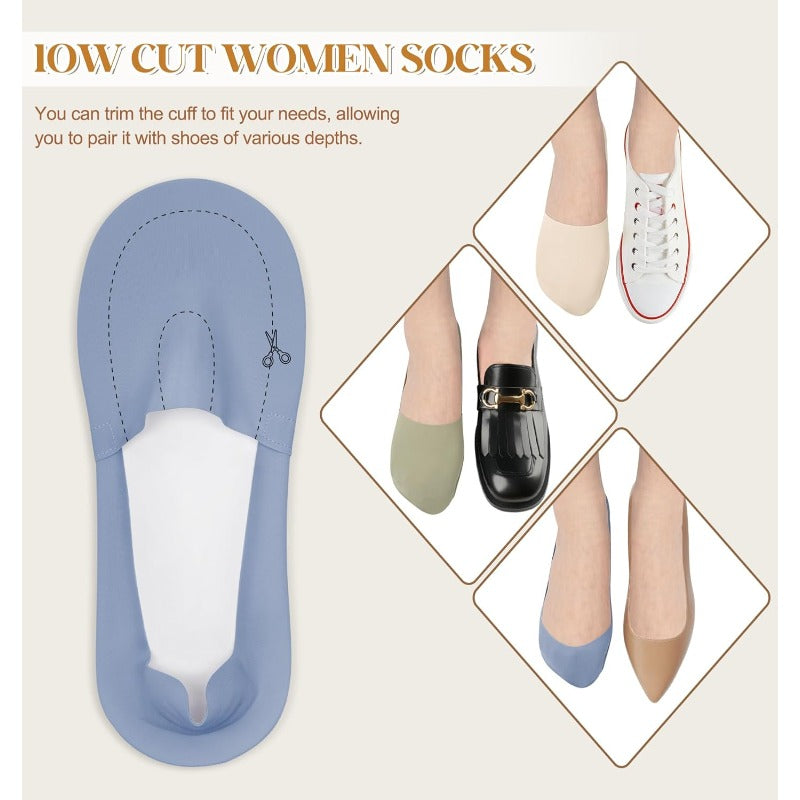 CloudStep - Breathable Cotton No-Show Socks – image 3