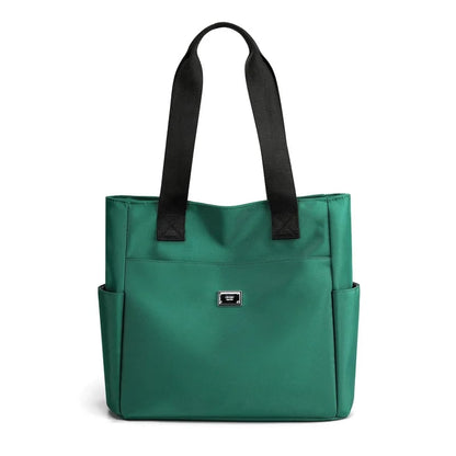 UrbanTote – Large Capacity Multi Pocket Shoulder Bag – Green