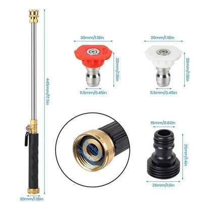 Jet Nozzle Power Washer for Garden Hose – image 9