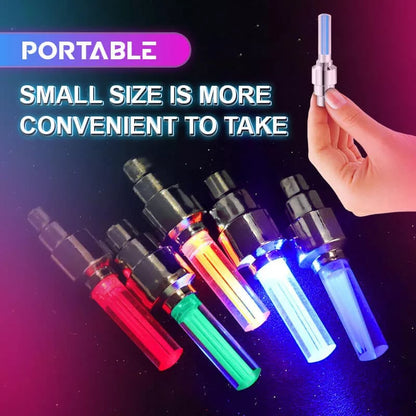 NeonSpin Lights – LED Tire Valve Glow – image 2