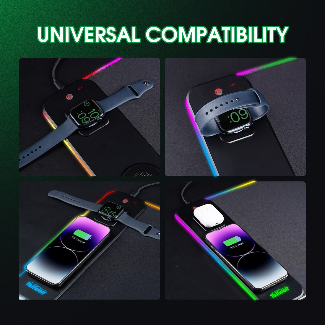 LumiDesk – RGB Waterproof Gaming Mouse Pad – image 4