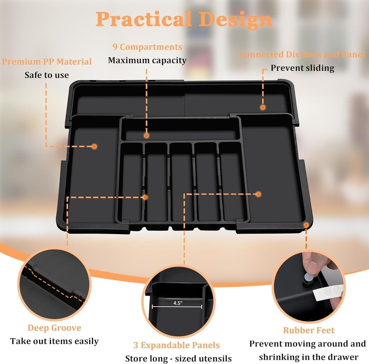 DrawerMax – Adjustable Storage Tray – image 6