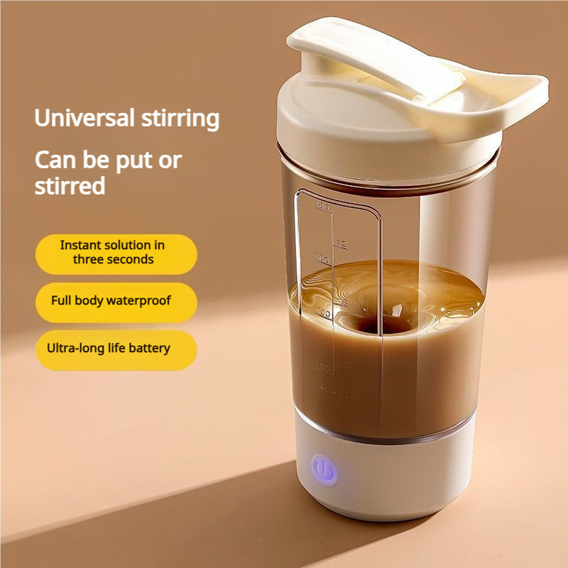 MixMate – Portable Automatic Stirring Coffee Cup – White / Buy 1