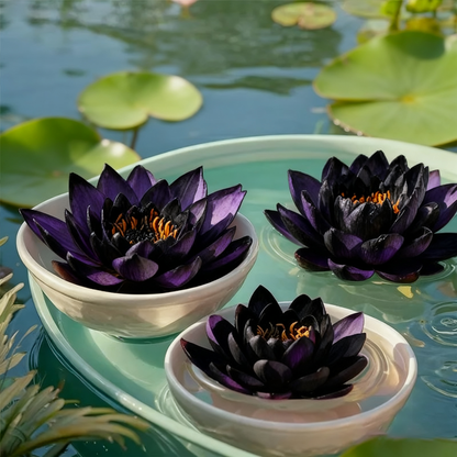 ZenLotus – Midnight Purple Lotus Seeds – Midnight Purple / 20 Seeds($0.7/Seed)