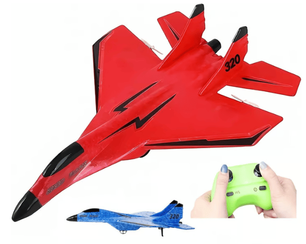 SkyRider – Remote Control Wireless Airplane Toy – Red