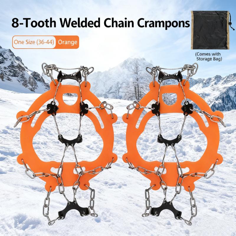 Universal Ice Cleats Spikes – 2 Pcs