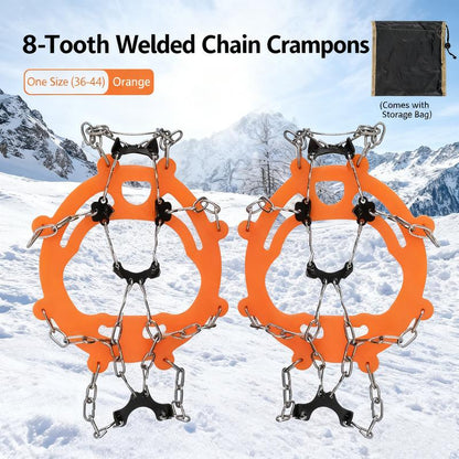 Universal Ice Cleats Spikes – 2 Pcs