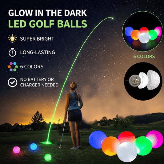 GlowDrive – LED Impact Golf Balls – Buy 1 Set (10PCS)