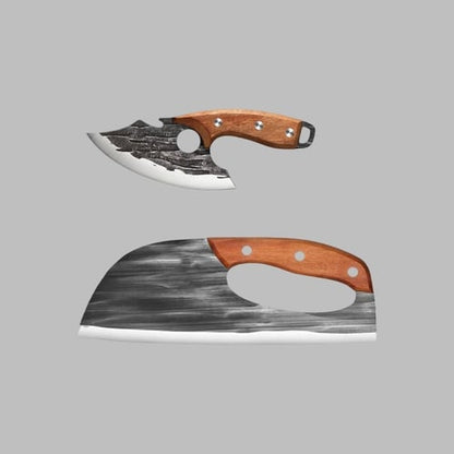 ChefForge – Professional Cleaver & Chef Knife Set – 1 Set