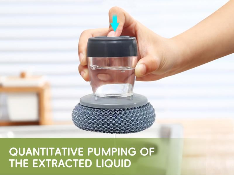 CleanMate - Ergonomic Soap-Release Kitchen Scrubber – image 9