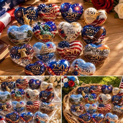 PatriotHearts – America 250th Anniversary Heart Ornament Collection – image 7