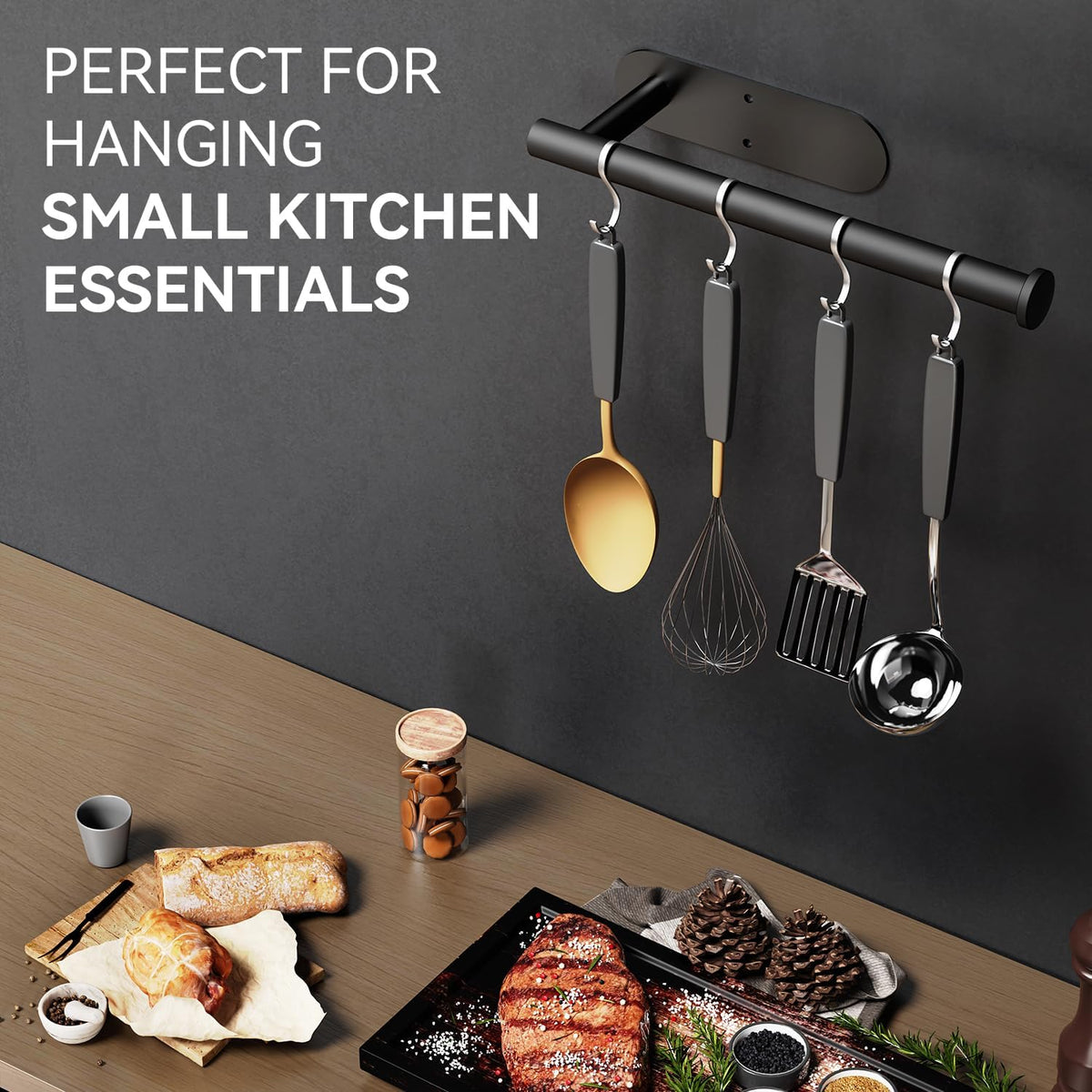 PureSteel – Elegant Wall Roll Holder – image 5