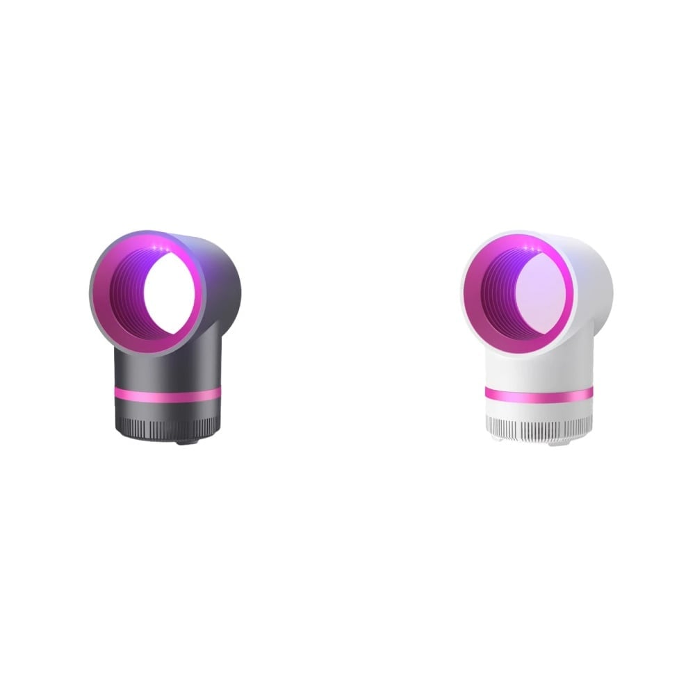 NightShield – UV Bug Trap Lamp – Gray+Pink